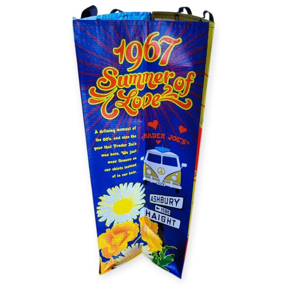 Trader Joe's San Francisco **Reusable Tote Bag** 6-Gallon NWT - Picture 6 of 8